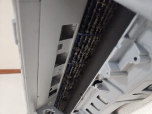 에어컨 송풍팬 곰팡이 오염 상태