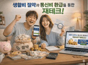 생활비 절약과 통신비 환급을 통한 재테크